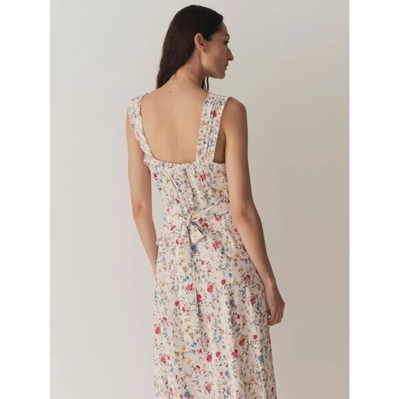 Doen ASCELLA DRESS
IN BLANC FLOWERING MEADOW Small - Picture 3 of 10